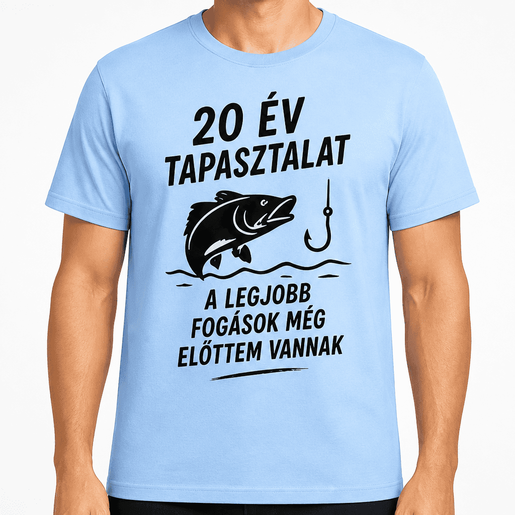 Póló 20. születésnapra – 20 év tapasztalat a legjobb fogások még előttem vannak