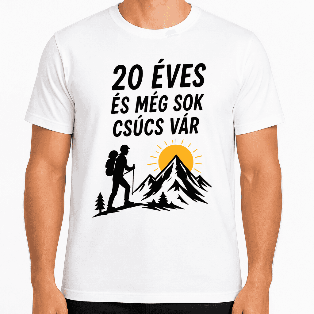Póló 20. születésnapra – 20 éves és még sok csúcs vár