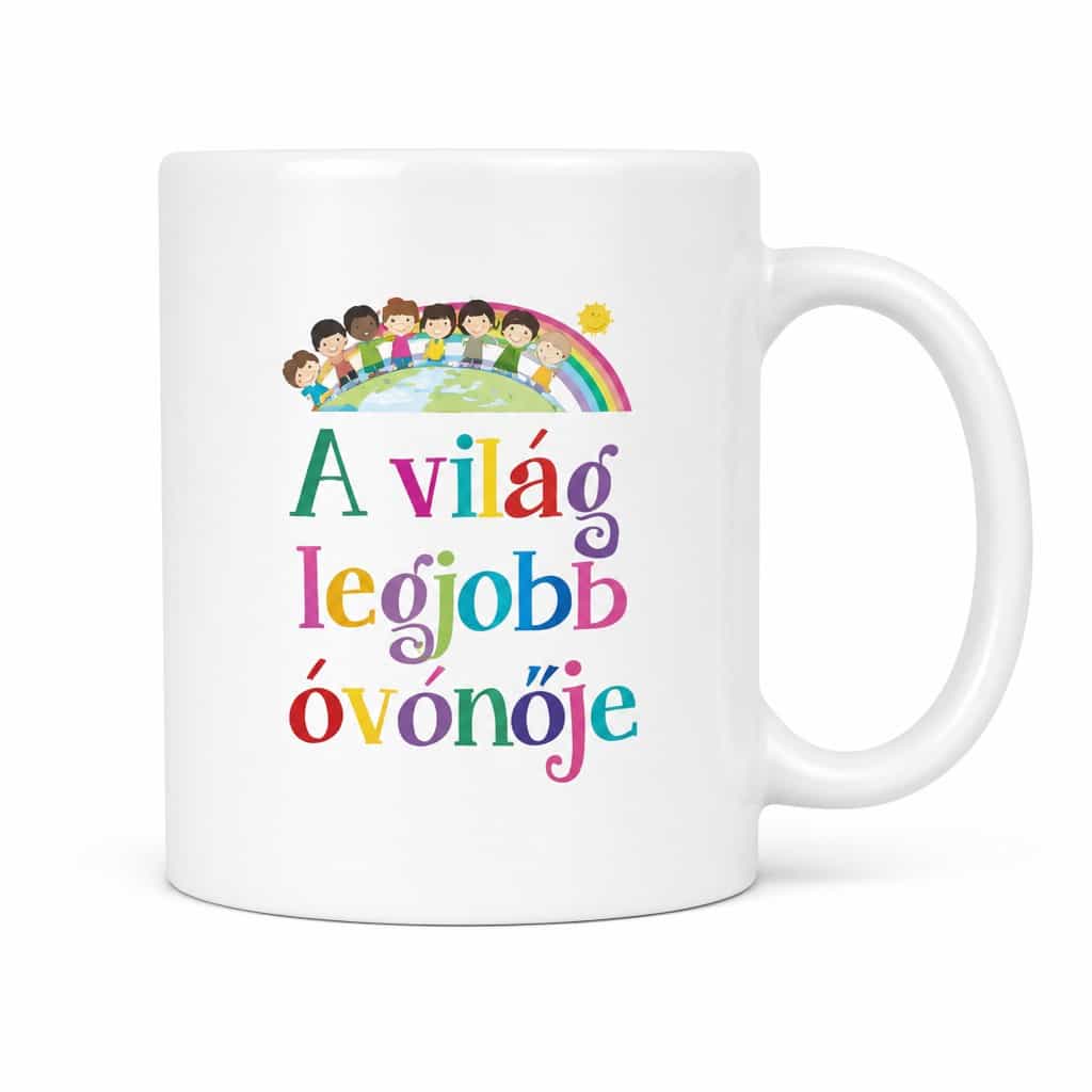 Vicces bögre a világ legjobb óvónője