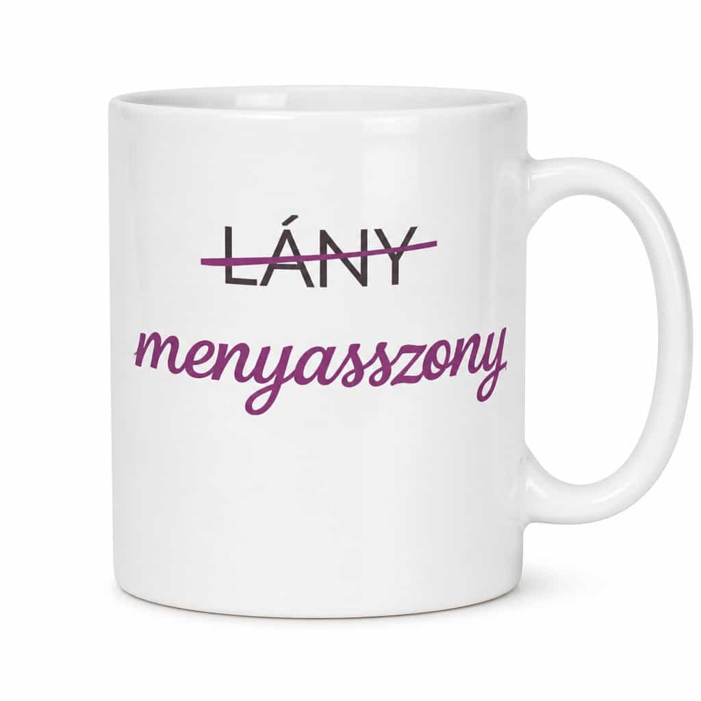 Vicces bögre menyasszony
