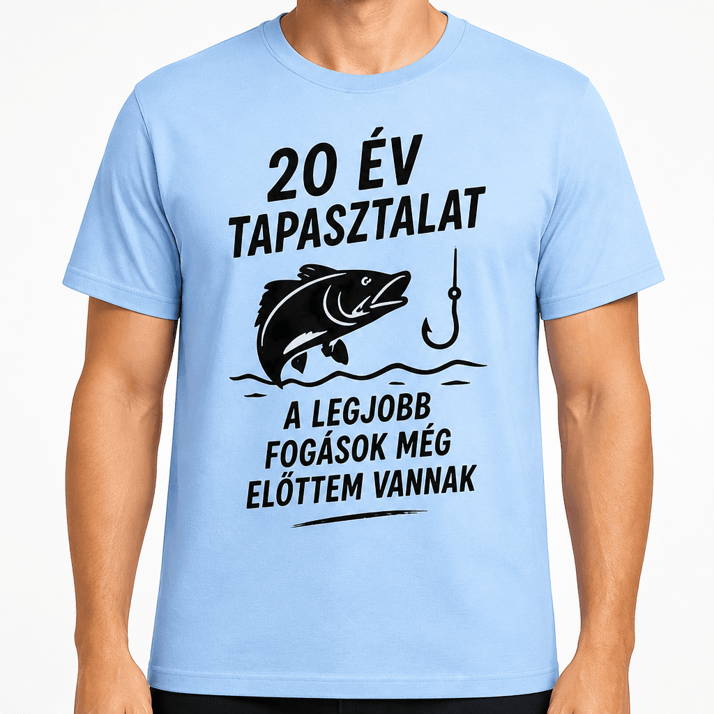 Póló 20. születésnapra – 20 év tapasztalat a legjobb fogások még előttem vannak