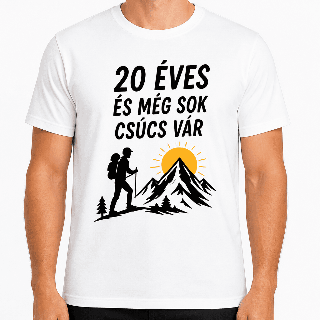Póló 20. születésnapra – 20 éves és még sok csúcs vár