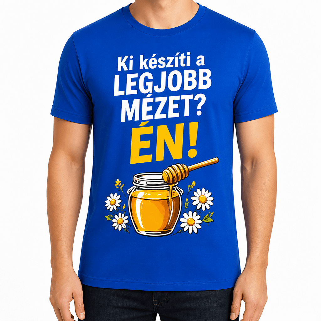 Méhész póló – Ki készíti a LEGJOBB MÉZET? ÉN!
