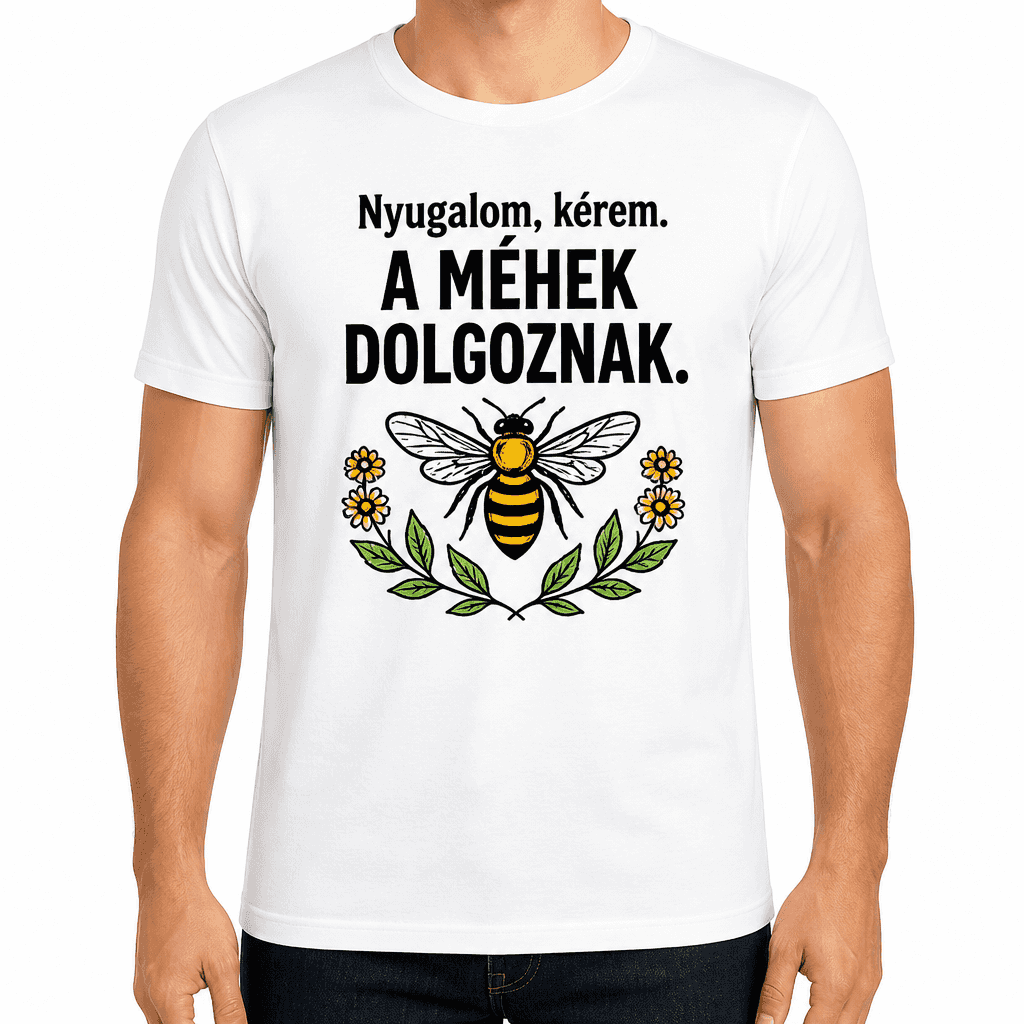 MĂ©hĂ©sz pĂłlĂł â Nyugalom, kĂ©rem. A mĂ©hek dolgoznak.