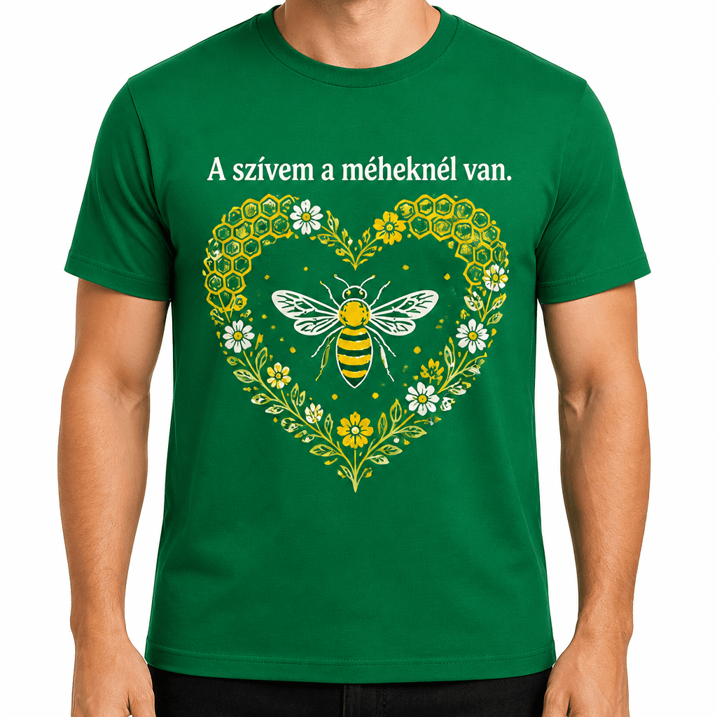 Méhész póló – A szívem a méheknél van.