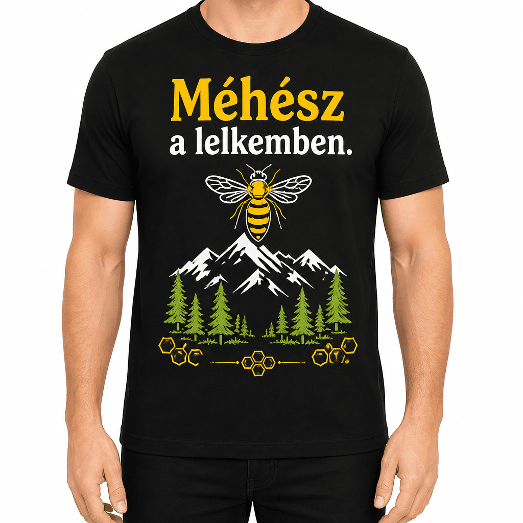 Méhész póló – Méhész a lelkemben.