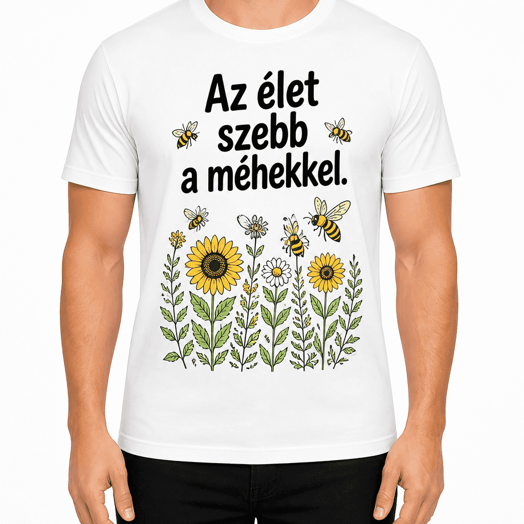 MĂ©hĂ©sz pĂłlĂł â Az Ă©let szebb a mĂ©hekkel.