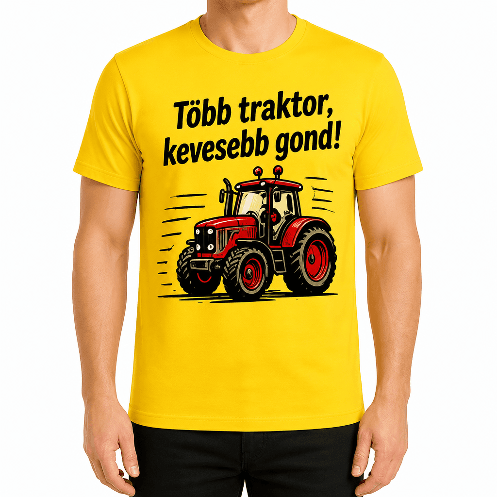 Gazda póló – Több traktor, kevesebb gond!