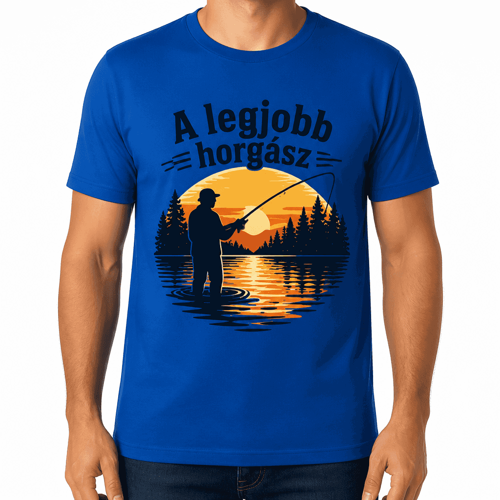 Horgász póló – A legjobb horgász
