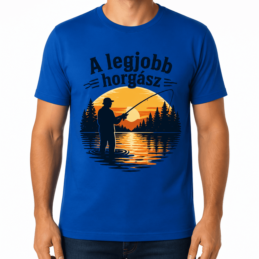 Horgász póló – A legjobb horgász