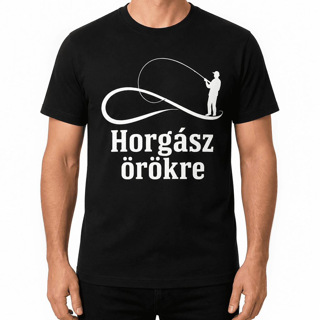 Horgász póló – Horgász örökre