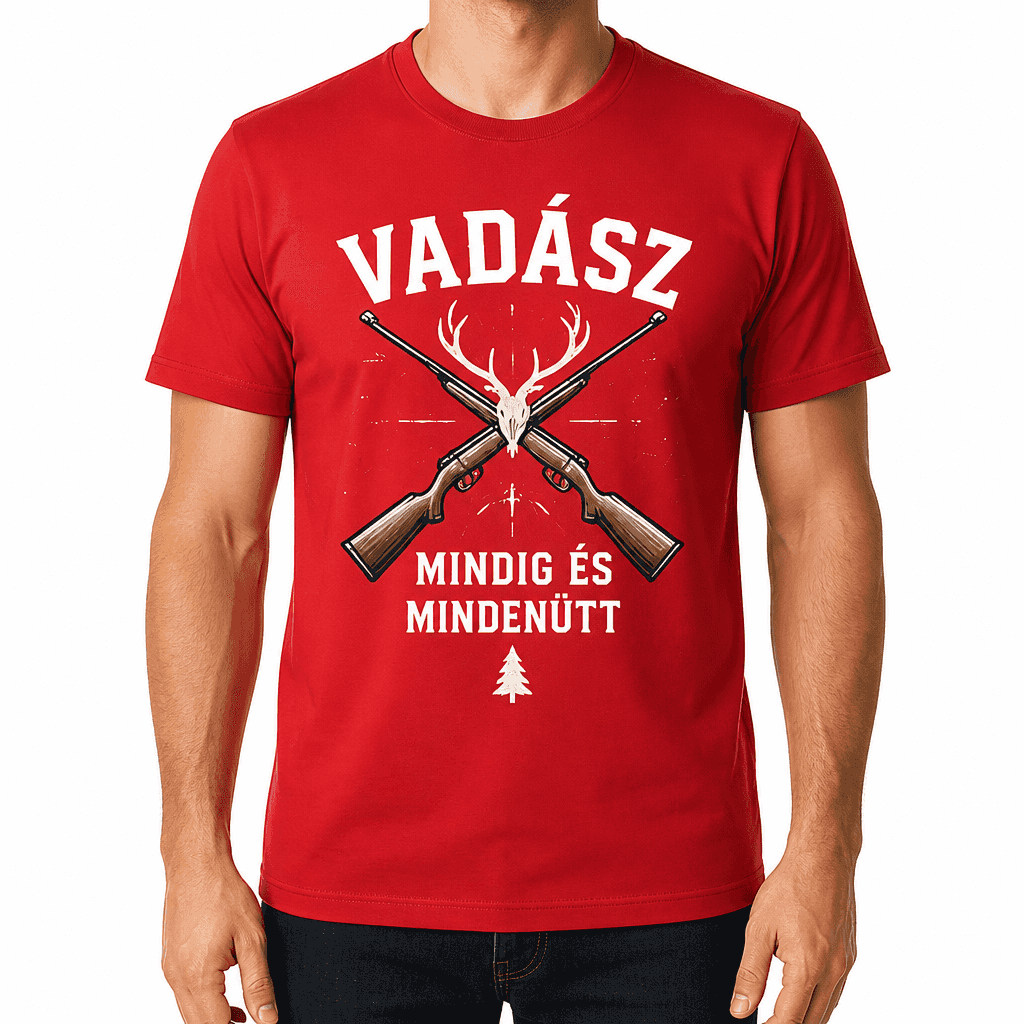 Vadász póló – Vadász mindig és mindenütt