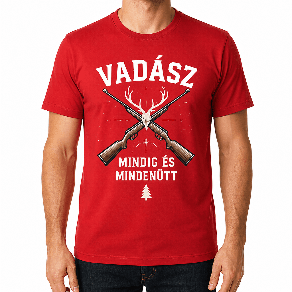 Vadász póló – Vadász mindig és mindenütt