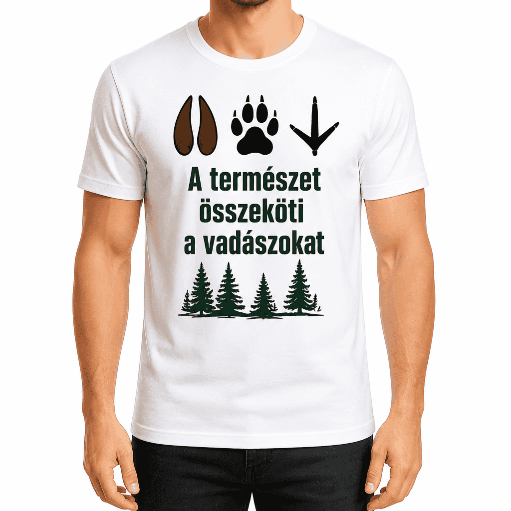 Vadász póló – A természet összeköti a vadászokat