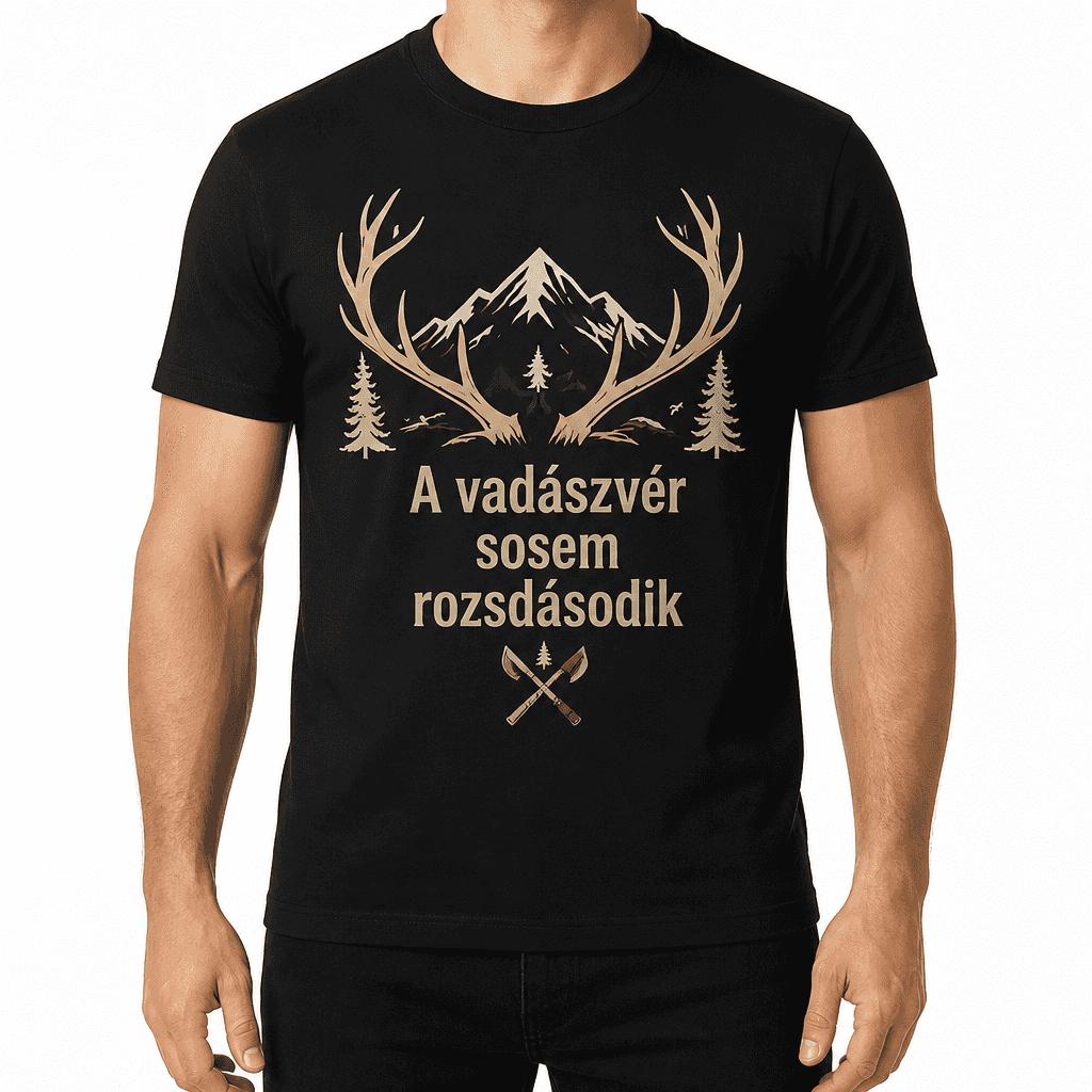 Vadász póló – A vadászvér sosem rozsdásodik