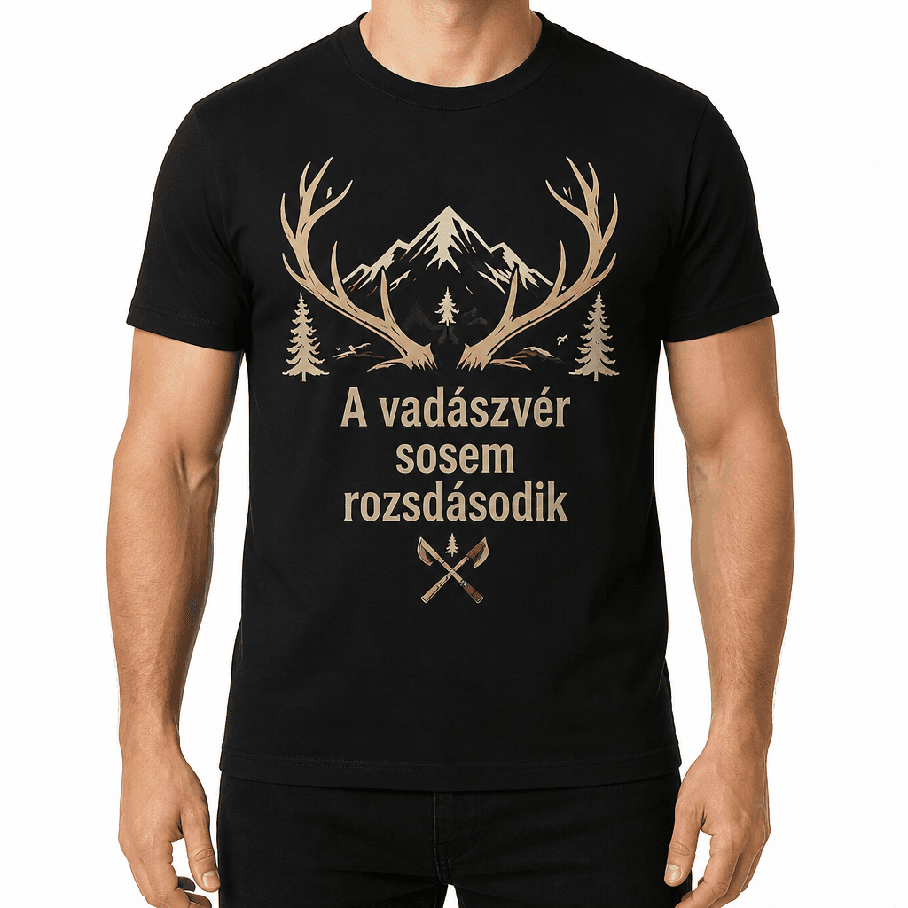 Vadász póló – A vadászvér sosem rozsdásodik