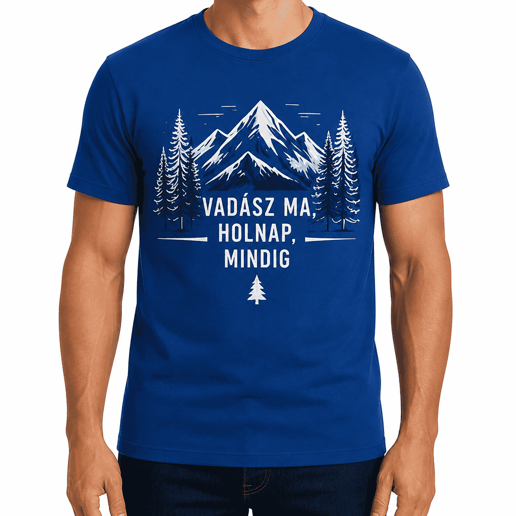 Vadász póló – Vadász ma, holnap, mindig