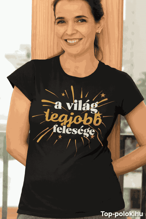 Vicces póló a világ legjobb felesége