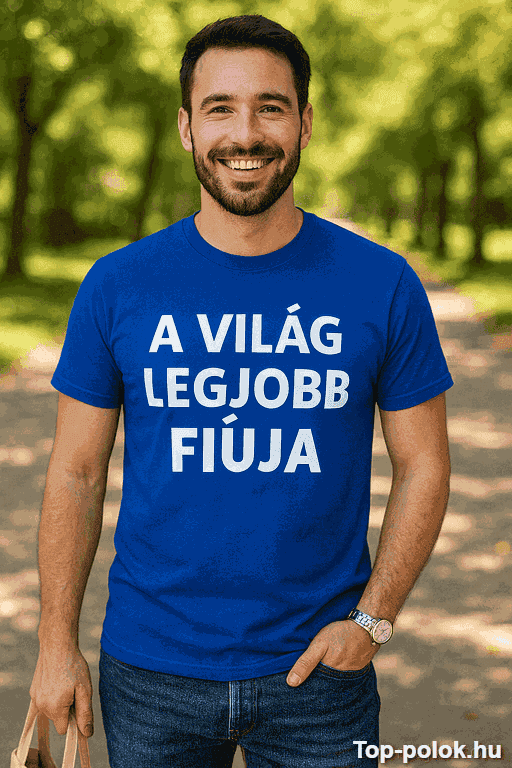 Vicces póló a világ legjobb fiúja