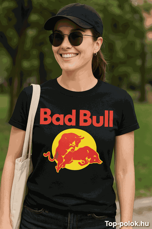 Vicces póló Bad Bull
