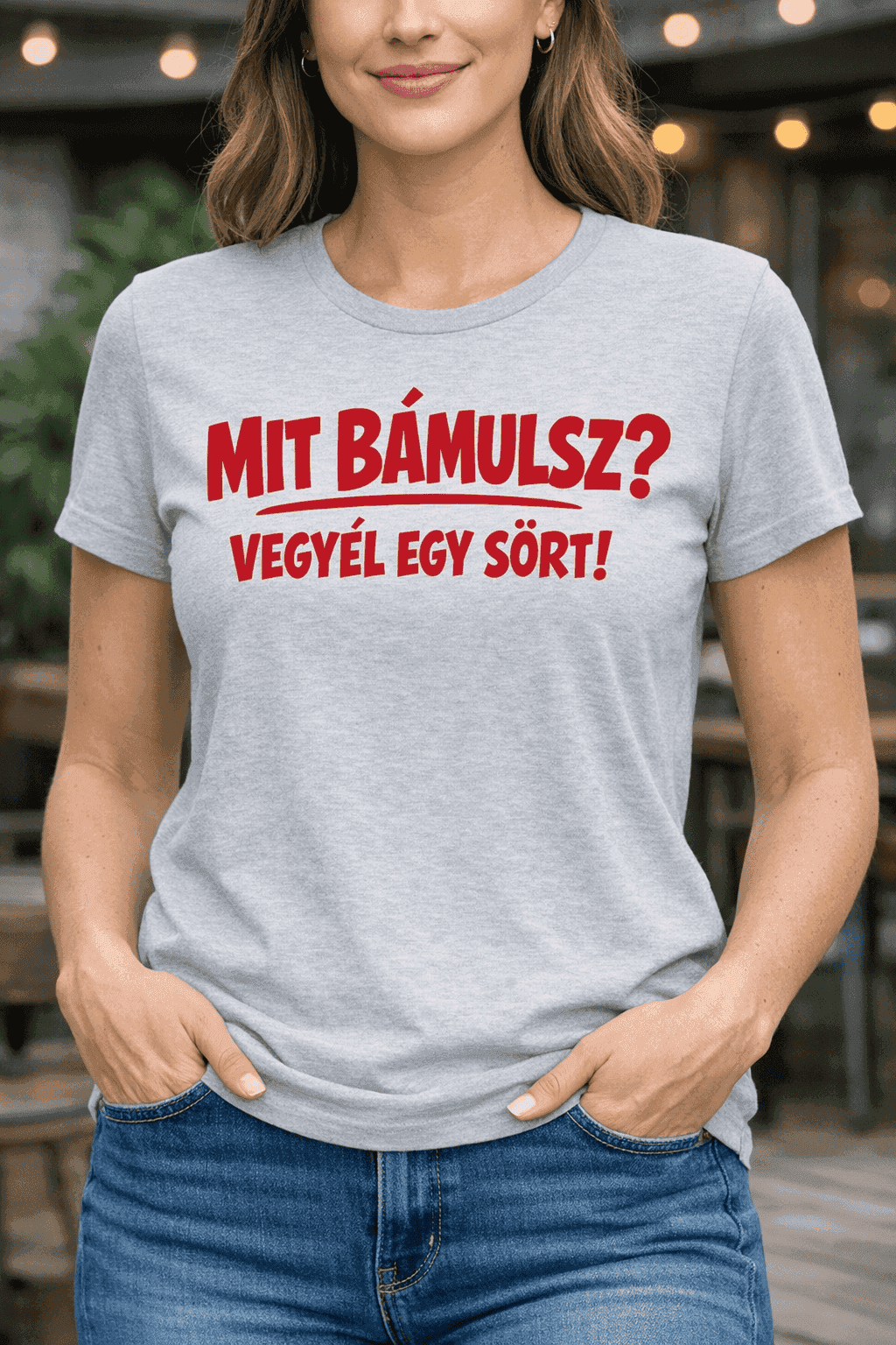 Vicces póló mit bámulsz vegyél egy sört