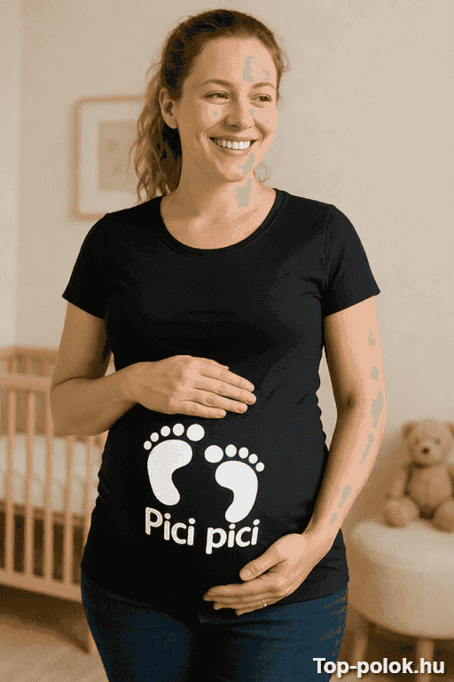 Kismama póló pici pici