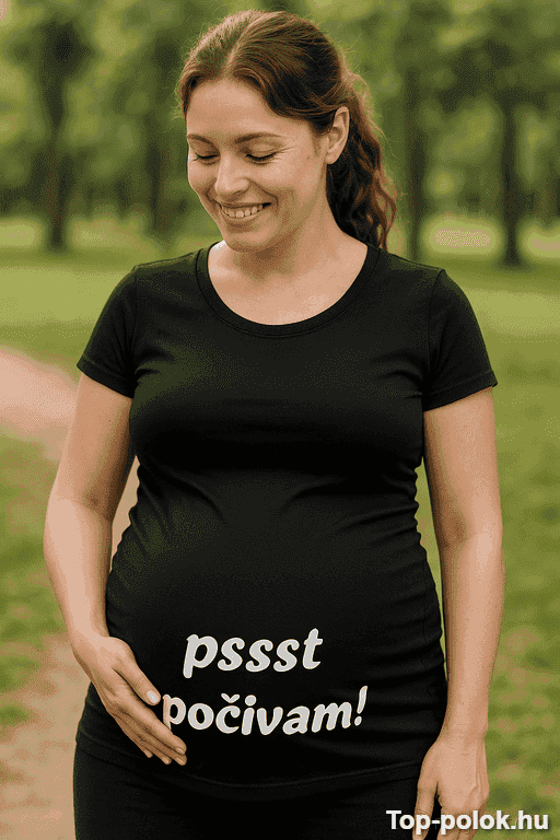 Kismama póló psszt pihenek