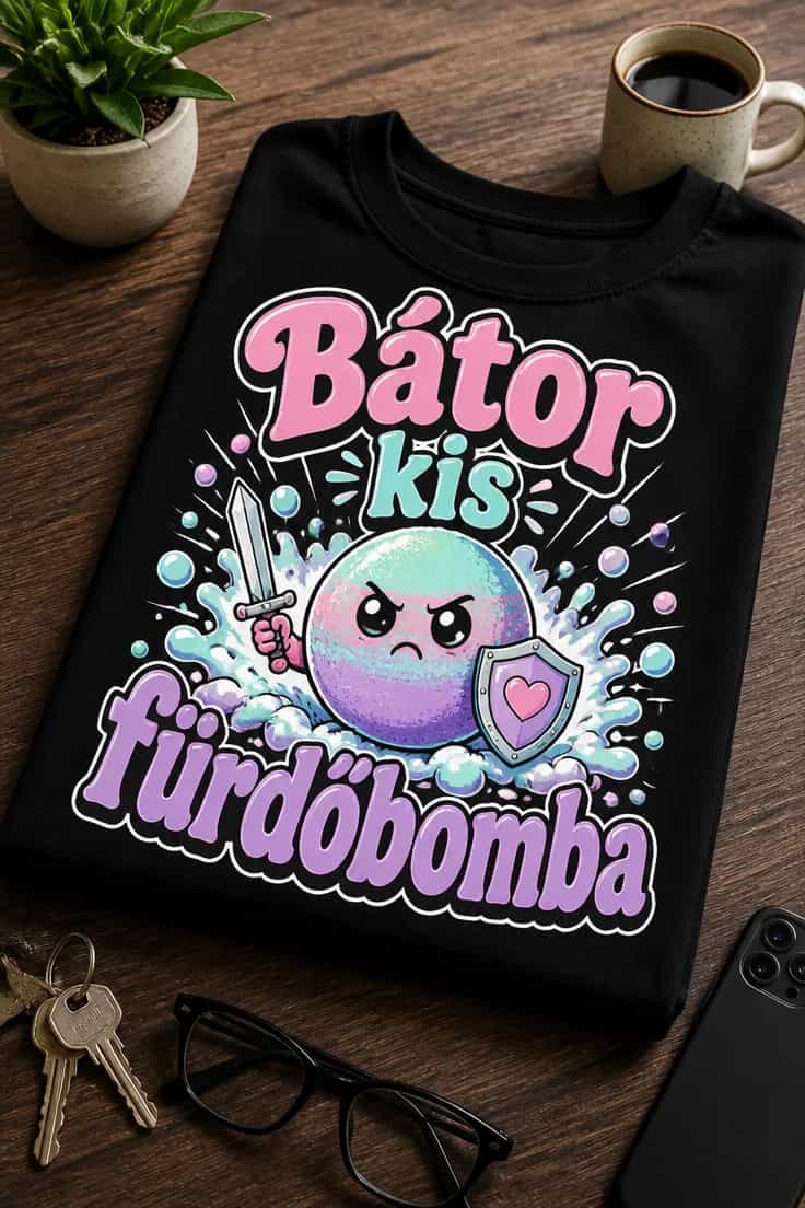Női póló – Bátor kis fürdőbomba