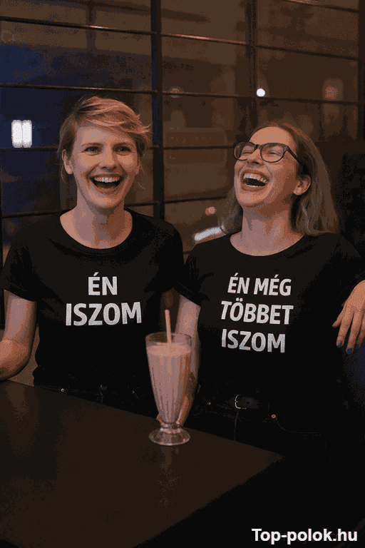 Páros póló Én iszom és többet iszom