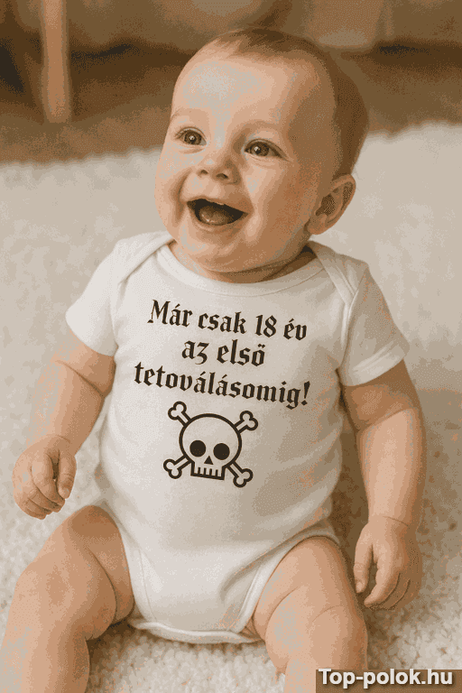 Vicces baba body 18 év az első tetoválásig