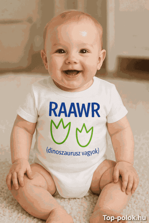 Vicces baba body dinoszaurusz