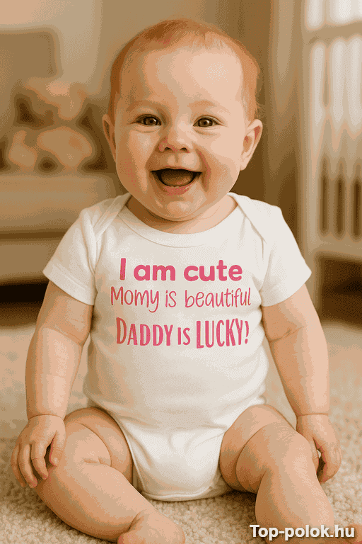 Vicces baba body I am cute