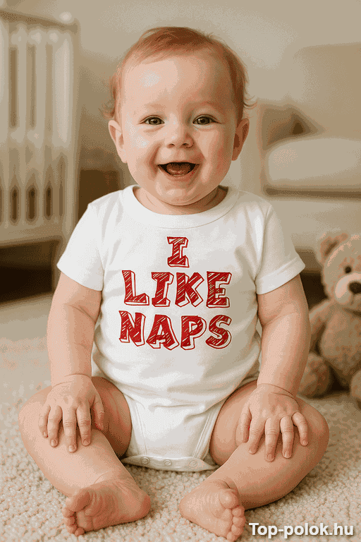 Vicces baba body I like naps
