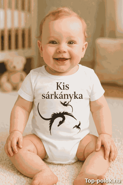 Vicces baba body Kis sárkányka