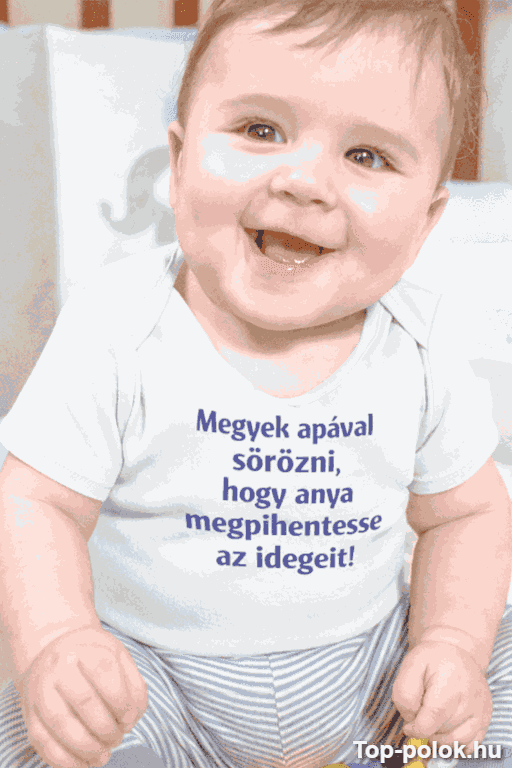 Vicces baba body megyek apával sörözni