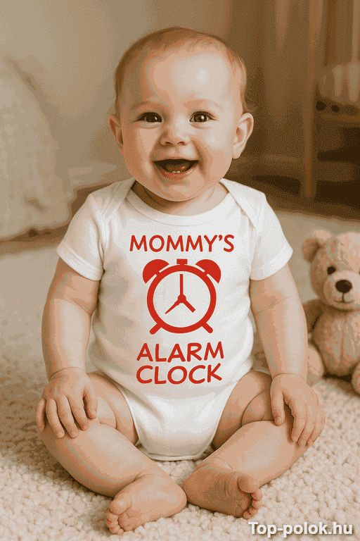 Vicces baba body Mommy's alarm clock