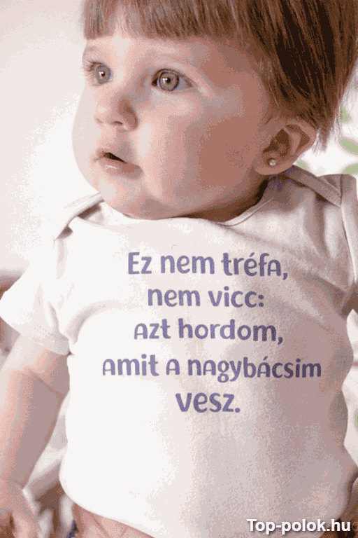 Vicces baba body nagybácsi ajándéka