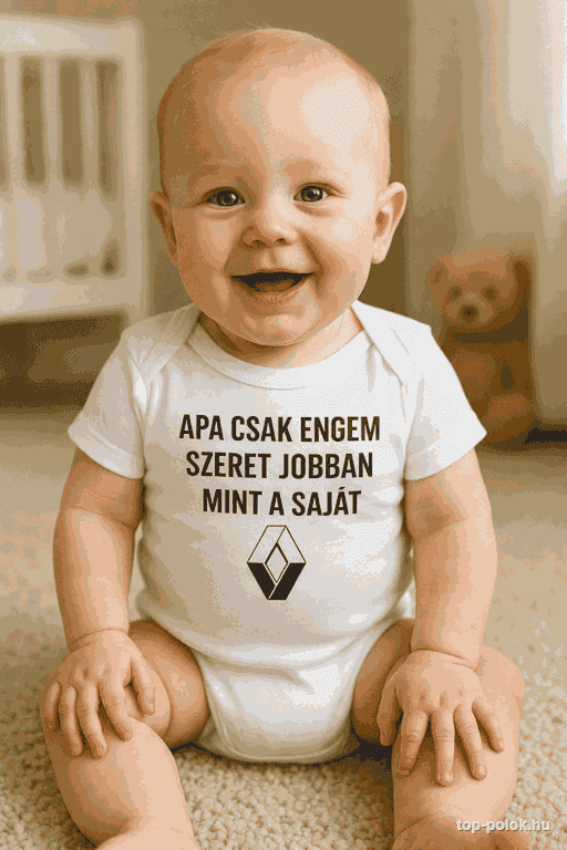 Vicces baba body apa jobban szeret egyedi autómárkával