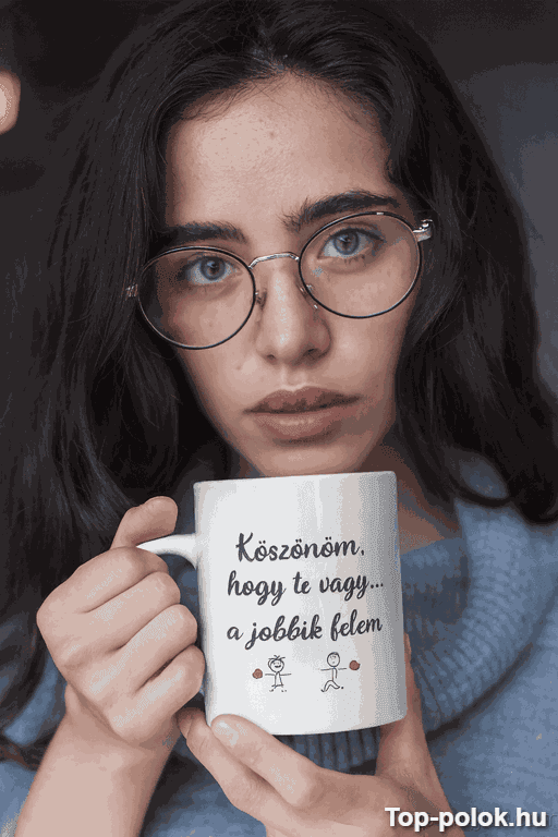 Vicces bögre köszönöm hogy te vagy a jobbik felem