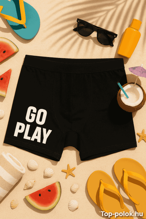 Vicces férfi alsó Go play