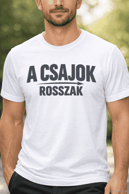 Vicces póló a csajok rosszak
