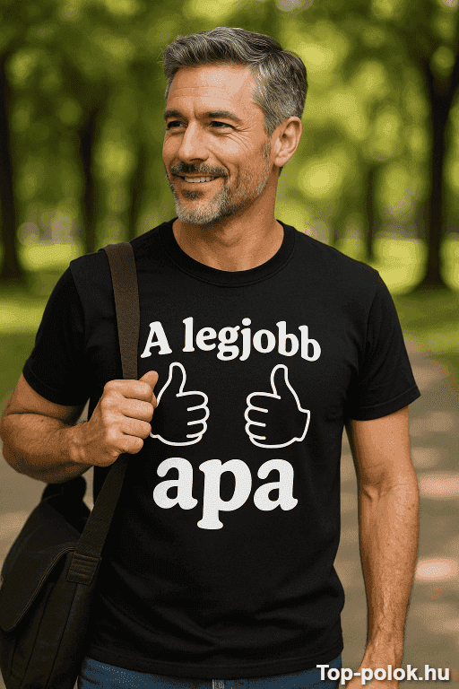 Vicces póló a legjobb apa