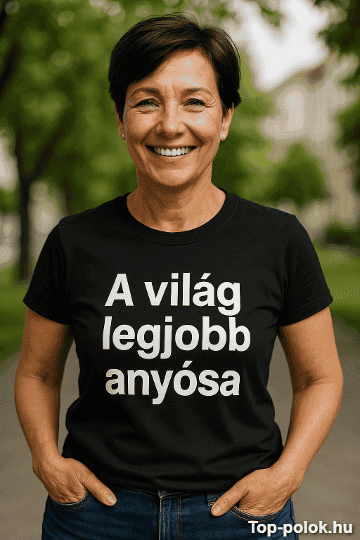 Vicces póló a világ legjobb anyósa