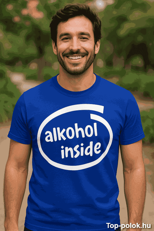 Vicces póló alkohol inside