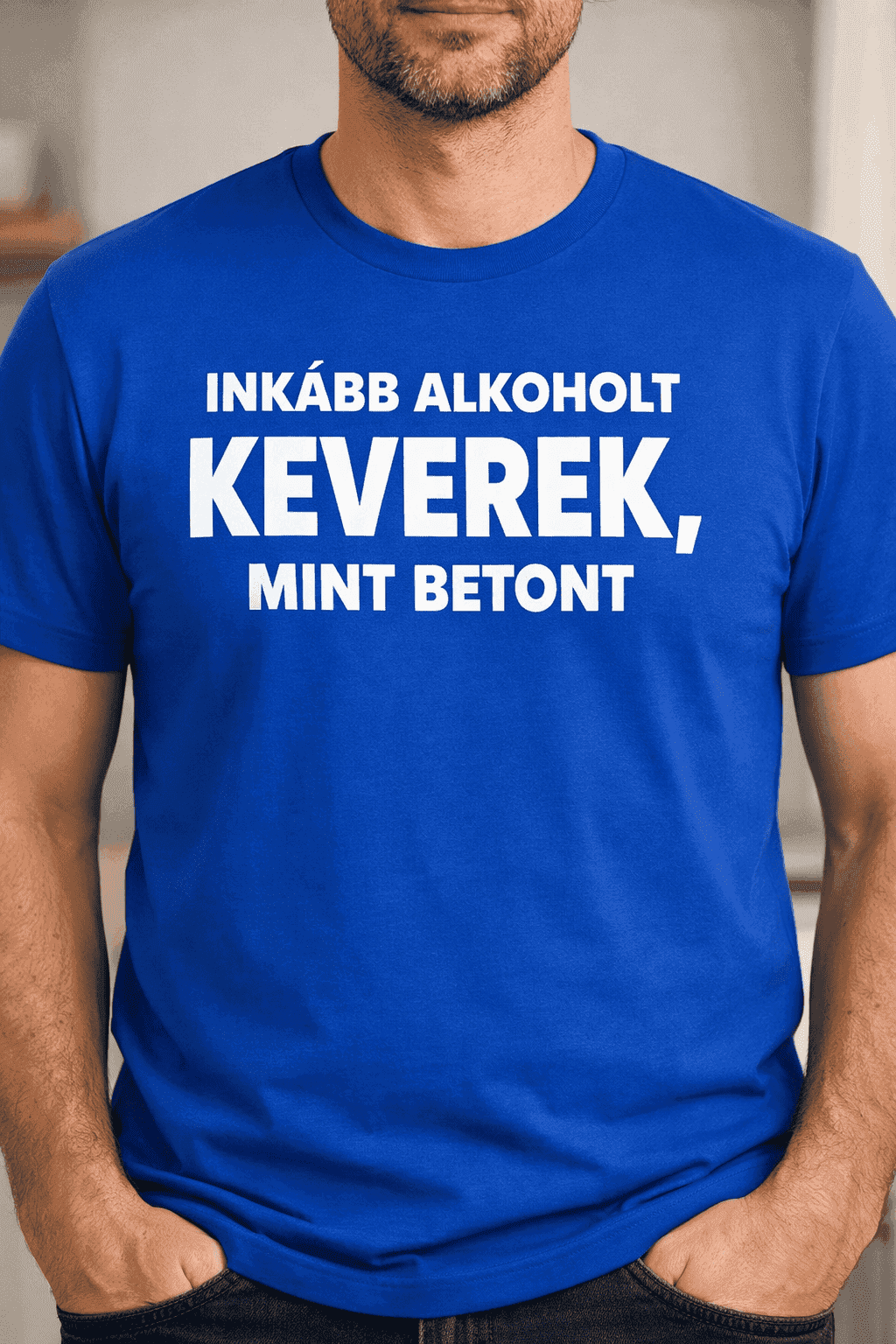 Vicces póló alkoholt keverek