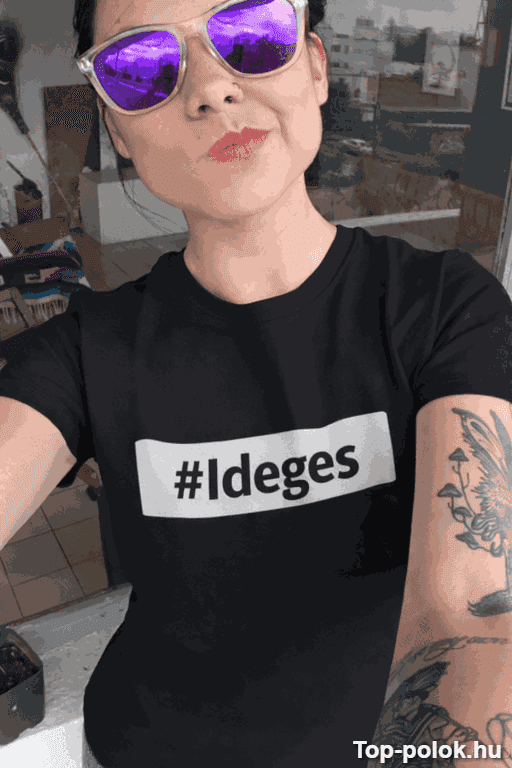 Vicces póló Ideges