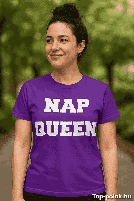 Vicces póló Nap Queen
