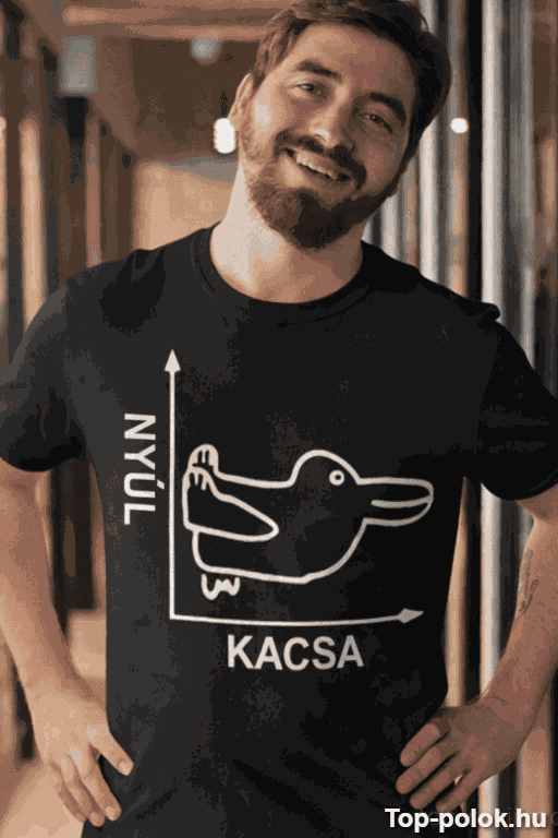 Vicces póló Nyúl kacsa