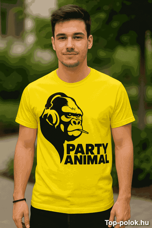 Vicces póló party animal