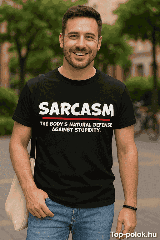 Vicces póló Sarcasm